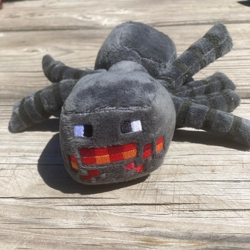 Minecraft spider plush